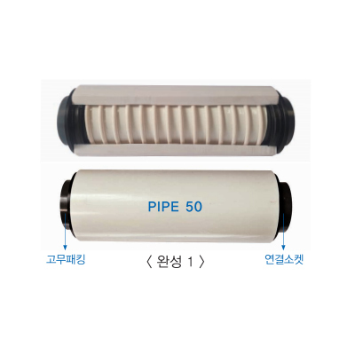 콘크리트 구조체에 배관을 매설하거나 배관이 콘크리트 구조체를 관통할 경우 배관의 부식을 방지하고 수선 및 교체가 용이한 제품[설비기준 등에 관한 규칙 / 국토교통부령 제704호, 2020.03.02 타법개정 참조] 