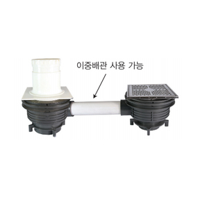 KDBD 1201 종합형 발코니 드레인